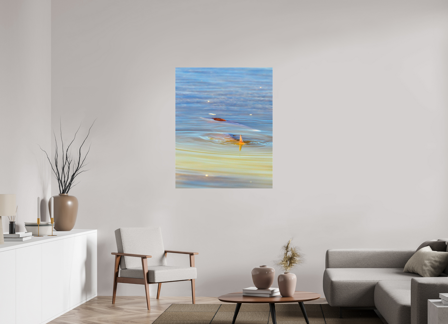 35 x 43.7″, Canvas Matte - 1.57in Gallery Wrap High & Low - Texas Gold Collection