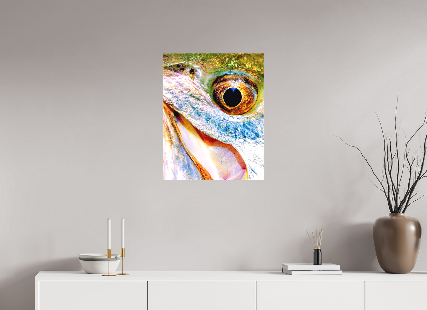 20 x 25″, Canvas Matte - 1.57in Gallery Wrap Face First - Texas Gold Collection