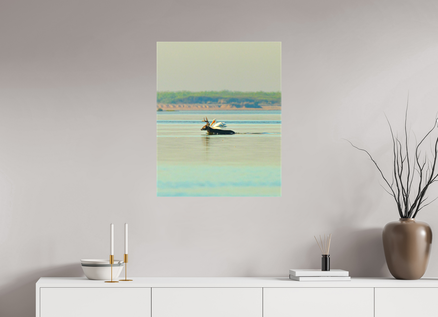 24 x 30″, Canvas Matte - 1.57in Gallery Wrap Texas Tandem - Texas Gold Collection