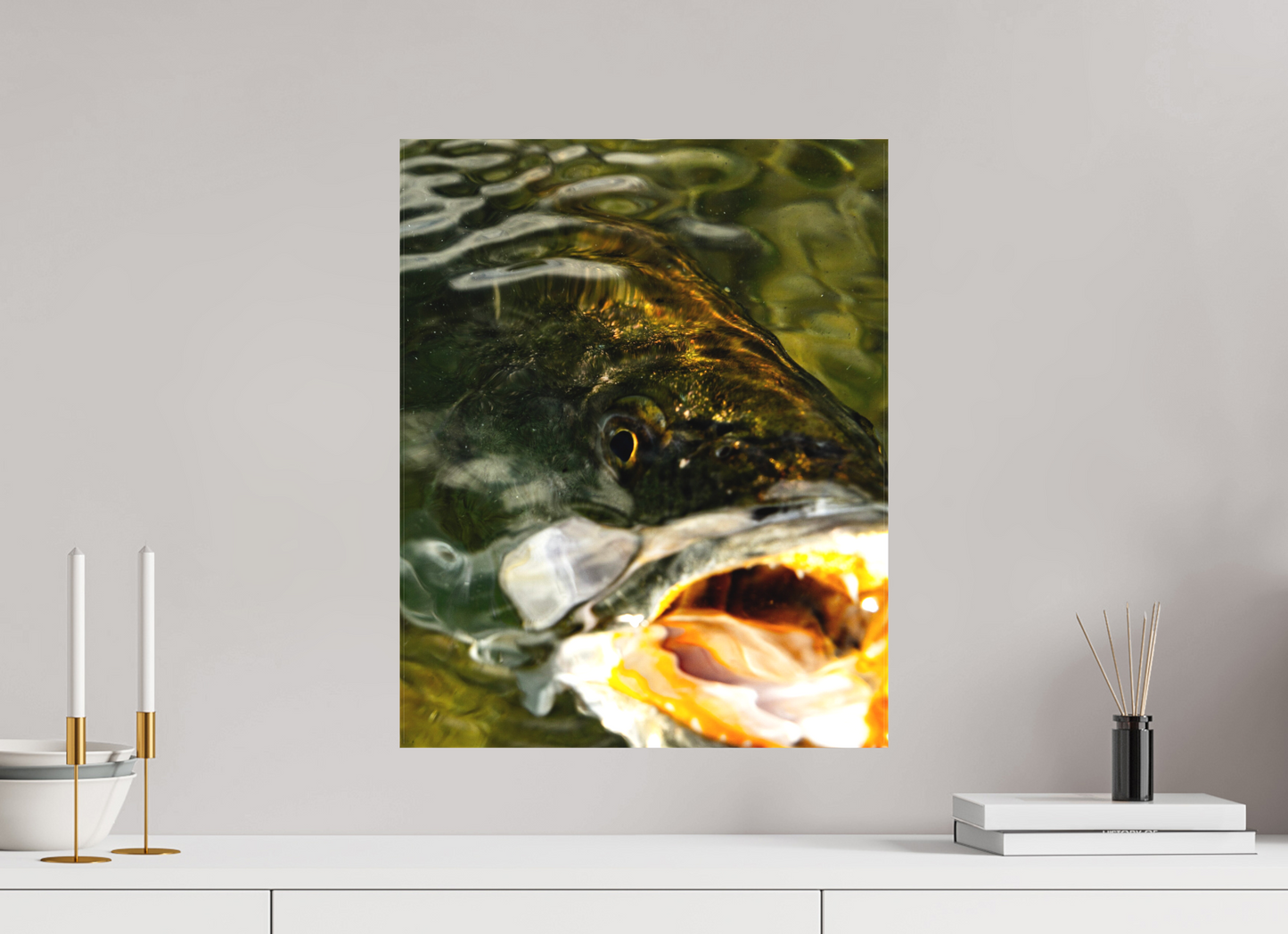 16 x 20″, Canvas Matte - 1.57in Gallery Wrap Attack From Below - Texas Gold Collection