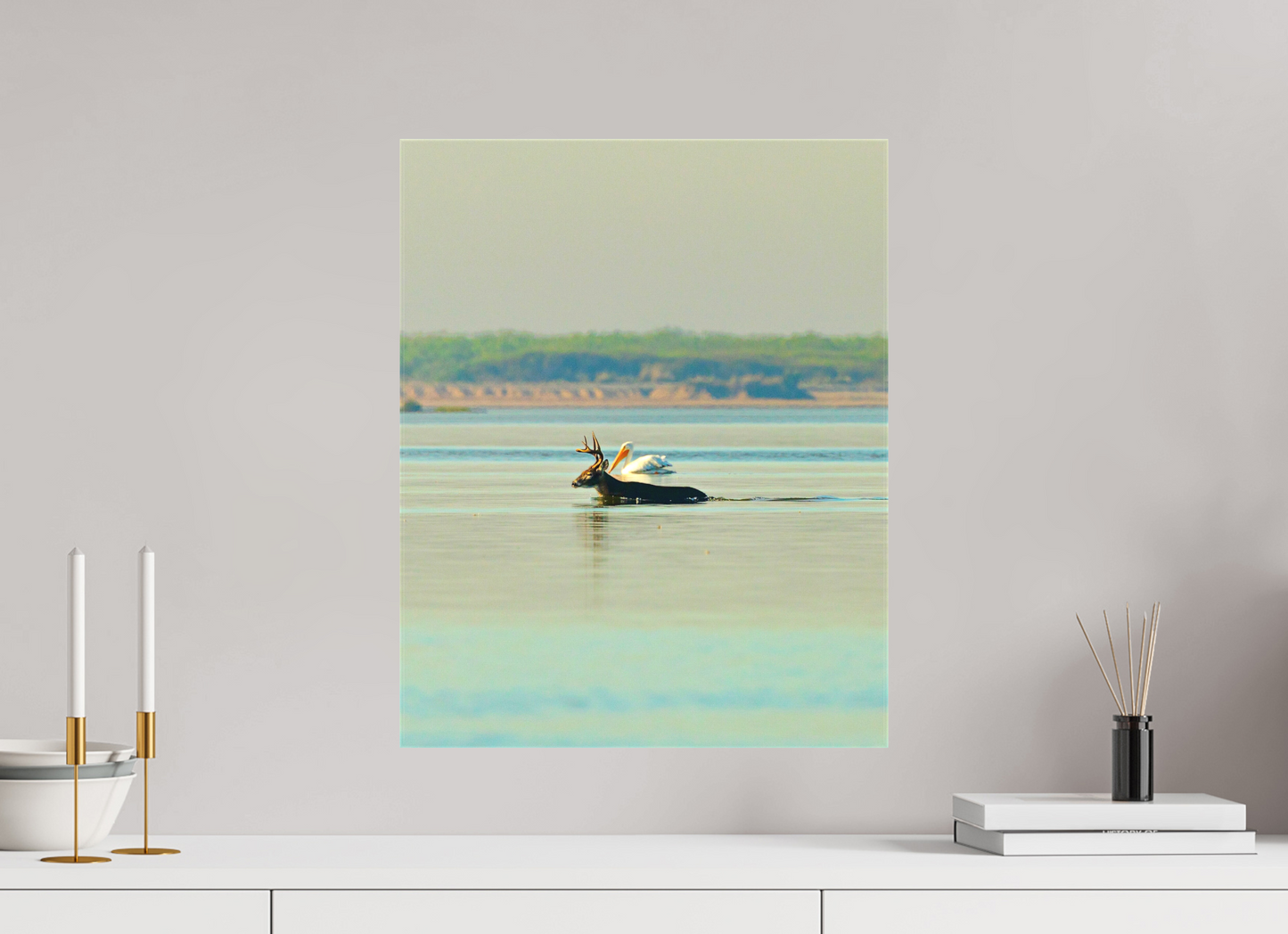 16 x 20″, Canvas Matte - 1.57in Gallery Wrap Texas Tandem - Texas Gold Collection